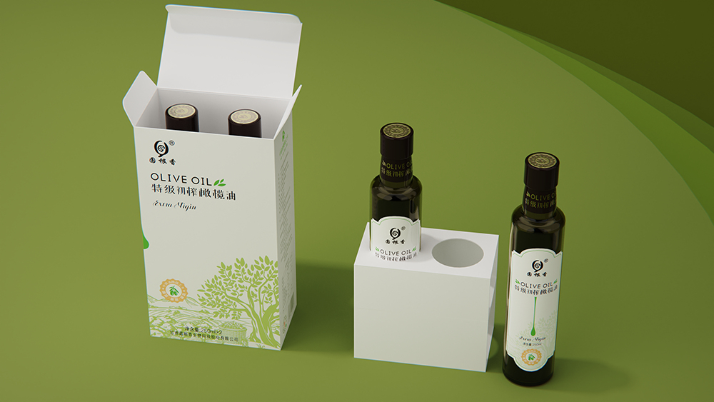 橄榄油礼盒包装设计